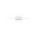 Luminaria de pared LARRA OPAL 1.0 S14d IP20, aluminio cepillado regulable