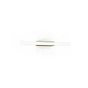 wall luminaire LARRA OPAL 1.0 S14d IP20, champagner dimmable