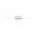 Luminaria de pared LARRA OPAL 2.0 S14d IP20, color bronce regulable