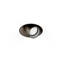 Proyector empotrado QITO TRIMLESS 1.0 redondo, descarga, cardánico IP20, bronce cepillado regulable