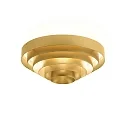 Luminaria de techo J.J.W. 03 E27 IP20, dorado regulable