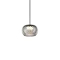 Luminaria colgante WETRO 1.0 de 1 llama Dim-To-Warm IP20, color humo regulable