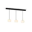 Wever & Ducré Luminaria colgante WETRO 1.0 de 1 llama Dim-To-Warm IP20, gris pardo regulable