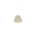 Luminaria colgante COZY CONE 3.0 IP20, gris seda