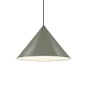Luminaria colgante DINOR 2.0 Dim-To-Warm IP20, verde, gris, blanco regulable