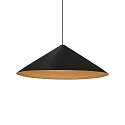 Luminaria colgante DINOR 3.0 Dim-To-Warm IP20, dorado, negro regulable