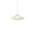 Luminaria colgante CLEA 1.0 - Ø 35CM redondo, directo / indirecto IP20, verde azulado, jade regulable