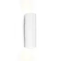 Luminaria de pared RAY MINI 2.0 - PAR16 Arriba-Abajo, de 2 llamas GU10 IP20, mate, blanco tráfico regulable