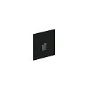 wall recessed luminaire STRIPE WALL REC 0.7 IP20, black matt 