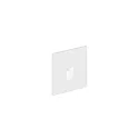 Luminaria de pared empotrable STRIPE WALL REC 0.7 IP20, blanco mate 