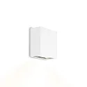 Luminaria de pared CENTRAL 1.0 - UP OR DOWN de 1 llama, plano IP20, mate, blanco tráfico regulable