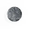 LED Wall luminaire MILES 2.0 ROUND, indirect, Ø 19cm, 8W 2700K, CRi >90, dimmable, marble black
