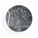LED Wall luminaire MILES 3.0 ROUND, indirect, Ø 26cm, 8W 3000K, CRi >90, dimmable, marble black