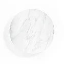 LED Wall luminaire MILES 3.0 ROUND, indirect, Ø 26cm, 8W 3000K, CRi >90, dimmable, marble white