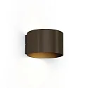 Luminaria de pared RAY 1.0 Arriba-Abajo G9 IP20, color bronce regulable