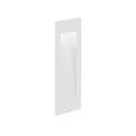 Luminaria de pared empotrable ORIS WALL REC 0.7 / 350/700MA abajo, corriente constante, indirecta IP20, blanco mate 