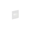 Luminaria de pared empotrable ORIS WALL REC 0.8 / 350/700MA abajo, corriente constante, indirecta IP20, blanco mate 