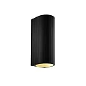 Luminaria de pared TRACE WALL SURF 2.0 IP20, champán, negro mate regulable