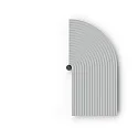 cover TAPIS 3.1 long, mechanical, grey, white