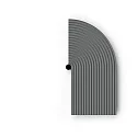 Apertura TAPIS 3.1 lang, mecánico, gris, mármol