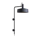 Luminaria de pared ROOMOR WALL 4.3 - PAR16 / SHADE Ø 40CM lang, con brazo articulado, con caja de conexiones
