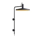 Luminaria de pared ROOMOR WALL 4.4 - PAR16 / SHADE Ø 51CM lang, con brazo articulado, con caja de conexiones
