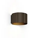 Luminaria de pared RAY WALL SURF 2.0 IP20, color bronce regulable
