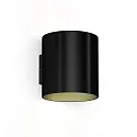 Luminaria de pared RAY WALL SURF 4.0 IP20, negro mate regulable