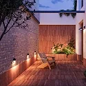 Wever & Ducré Luminaria de pared para exteriores PAVIO IP65 1.0 IP65, blanco mate regulable