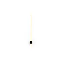 wall luminaire FINLIN WALL SURF 1.0 IP20, champagner, black matt dimmable