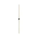 wall luminaire FINLIN WALL SURF 2.0 IP20, champagner, black matt dimmable
