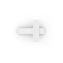wall luminaire CENO WALL SURF 2.0 IP20, white matt dimmable