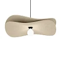 Luminaria colgante WAVE SOFT 2.0 E27 IP20, piedra caliza