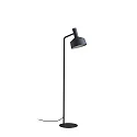 Luminaria de pedestal ROOMOR FLOOR 1.2 - PAR16 / SHADE 2.0 con interruptor, con enchufe, ajustable GU10 IP20, mate