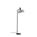 Luminaria de pedestal ROOMOR FLOOR 1.3 - PAR16 / SHADE 3.0 con interruptor, con enchufe, ajustable GU10 IP20, gris