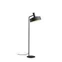 Luminaria de pedestal ROOMOR FLOOR 1.3 - PAR16 / SHADE 3.0 con interruptor, con enchufe, ajustable GU10 IP20, dorado