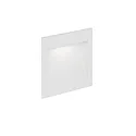 Luminaria empotrable para exteriores ORIS OUTDOOR WALL REC 1.3 abajo, corriente constante, indirecta IP65, blanco mate 