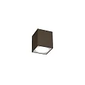 Outdoor LED Ceiling luminaire TRAM CARRÉ 1.0, IP65, square, 6W 3000K 36°, CRi >90, dimmable, white