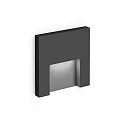 Luminaria empotrable para exteriores RETO OUTDOOR WALL REC 1.3 IP65, antracita 