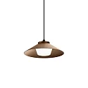 Luminaria de suspensión para exteriores TRADORA SUSPENDED IP65 1.0 IP65, color bronce regulable