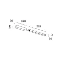 LED driver STREX 48V surface-mounted version, black