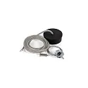 Accessory for ELLO SYSTEM - feed-in, DALI dimmable, incl. steel wire suspension 200cm, black