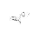 Wever & Ducré GU10 Socket for PAR16 lamp, IP20, 220-240V AC