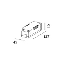 Wever & Ducré Controlador de LED conmutable, blanco