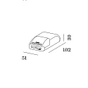 Transformador 12V TRIAC 10W