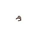 Clip de soporte PENCIL MODULO LUCE juego de 2, acero corten (autopatinable)